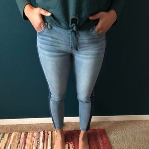 Two toned jeans